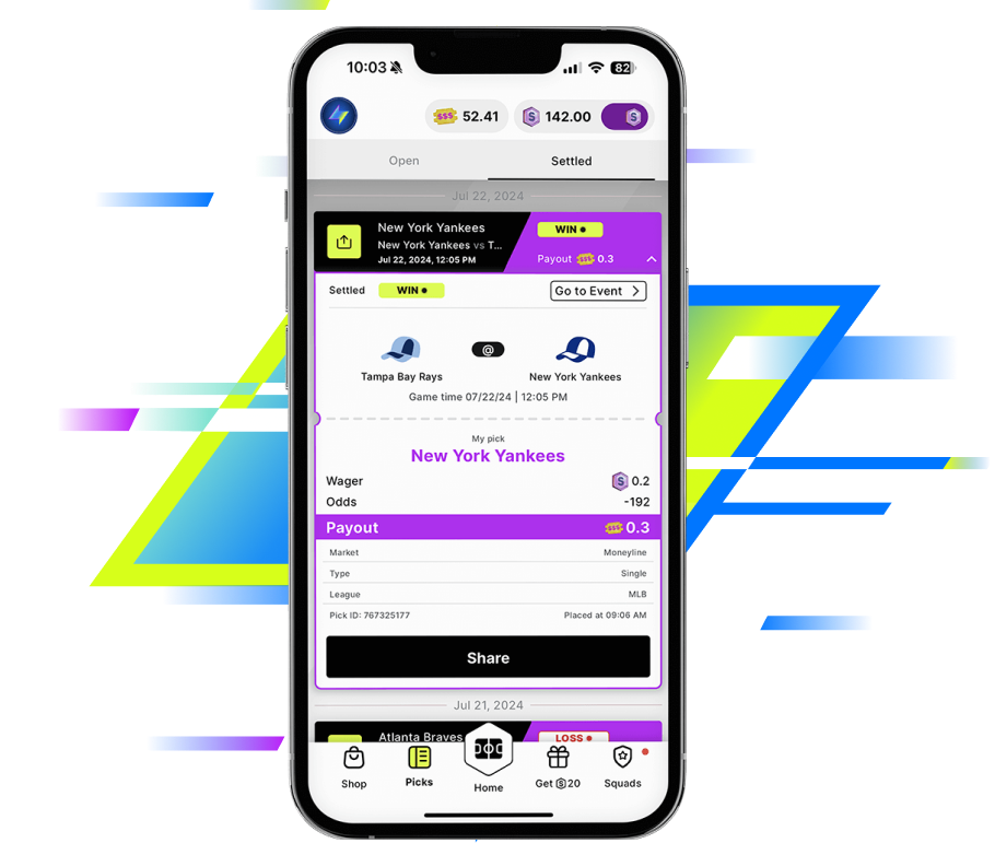 sports betting dashboard